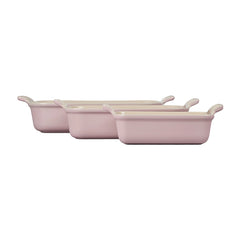 Heritage 3-Piece Rectangular Baking Dish Set
