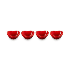 Mini Heart Pinch Bowl, Set of 4