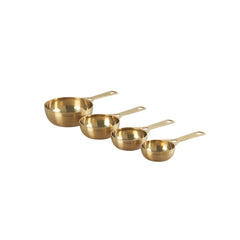 Gold 4-Piece Measuring Cup Set