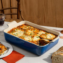 Heritage Deep Rectangular Lasagna Dish