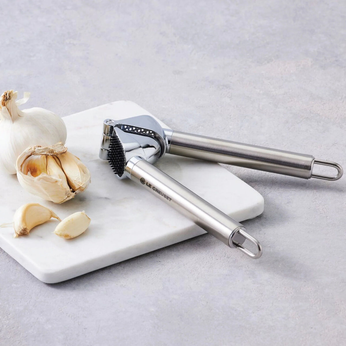 Stainless Steel Garlic Press