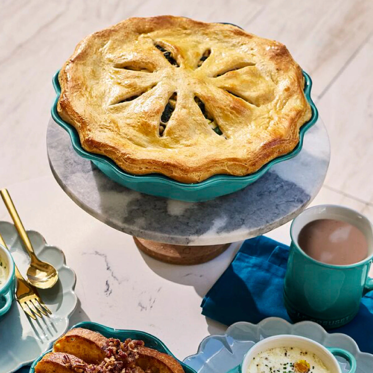 Heritage Fluted Pie Dish