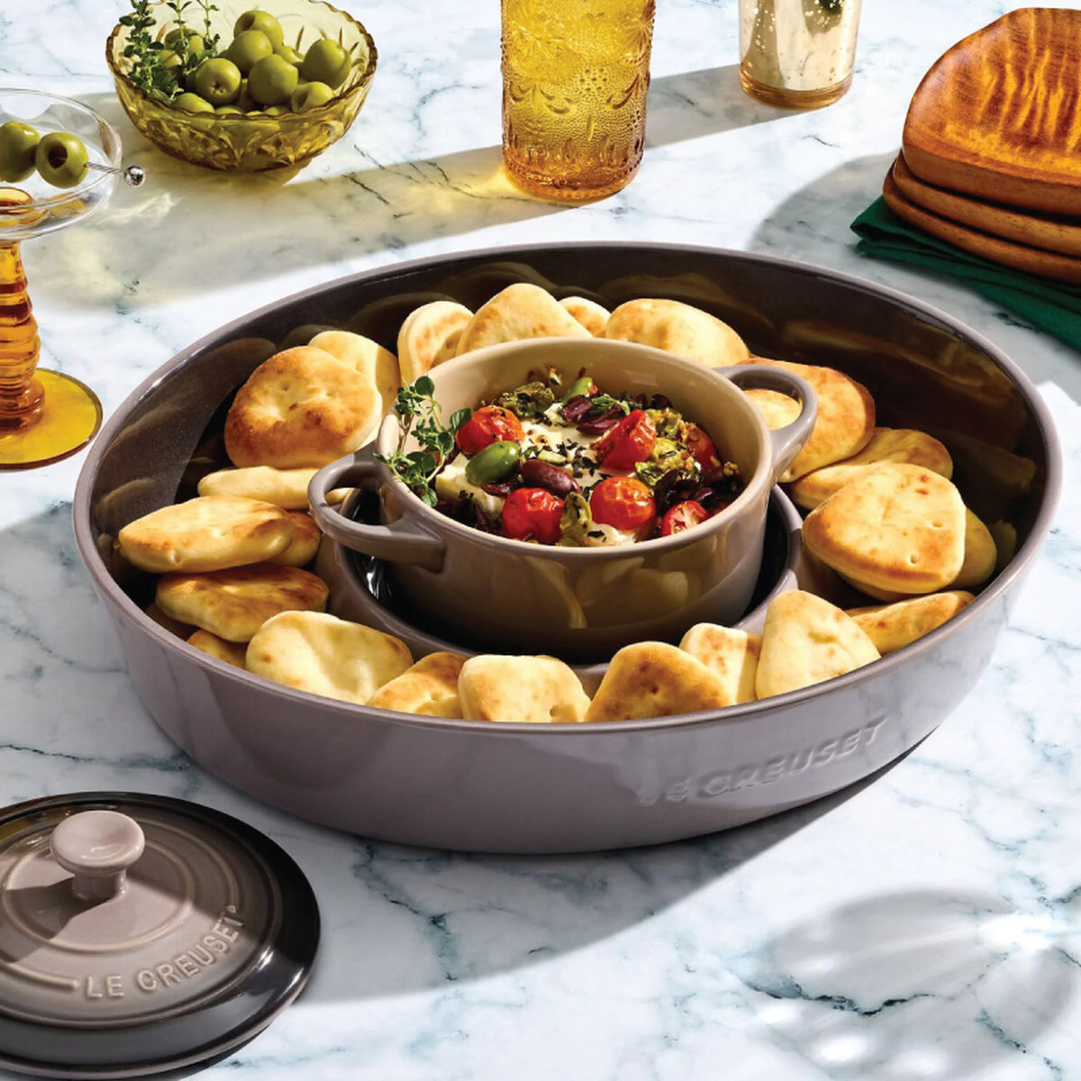 Signature Oval Chip & Dip Platter