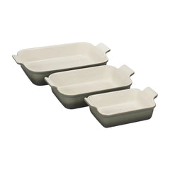 Heritage 3-Piece Rectangular Baking Dish Set