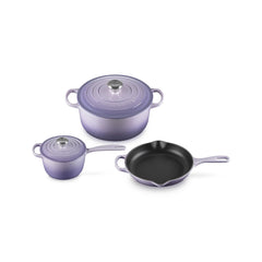 Signature Enameled Cast Iron 5-Piece Cookware Set