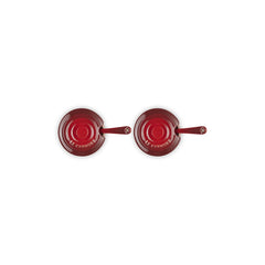 Condiment Pot with Spoon, Set of 2