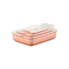 Heritage 3-Piece Rectangular Baking Dish Set